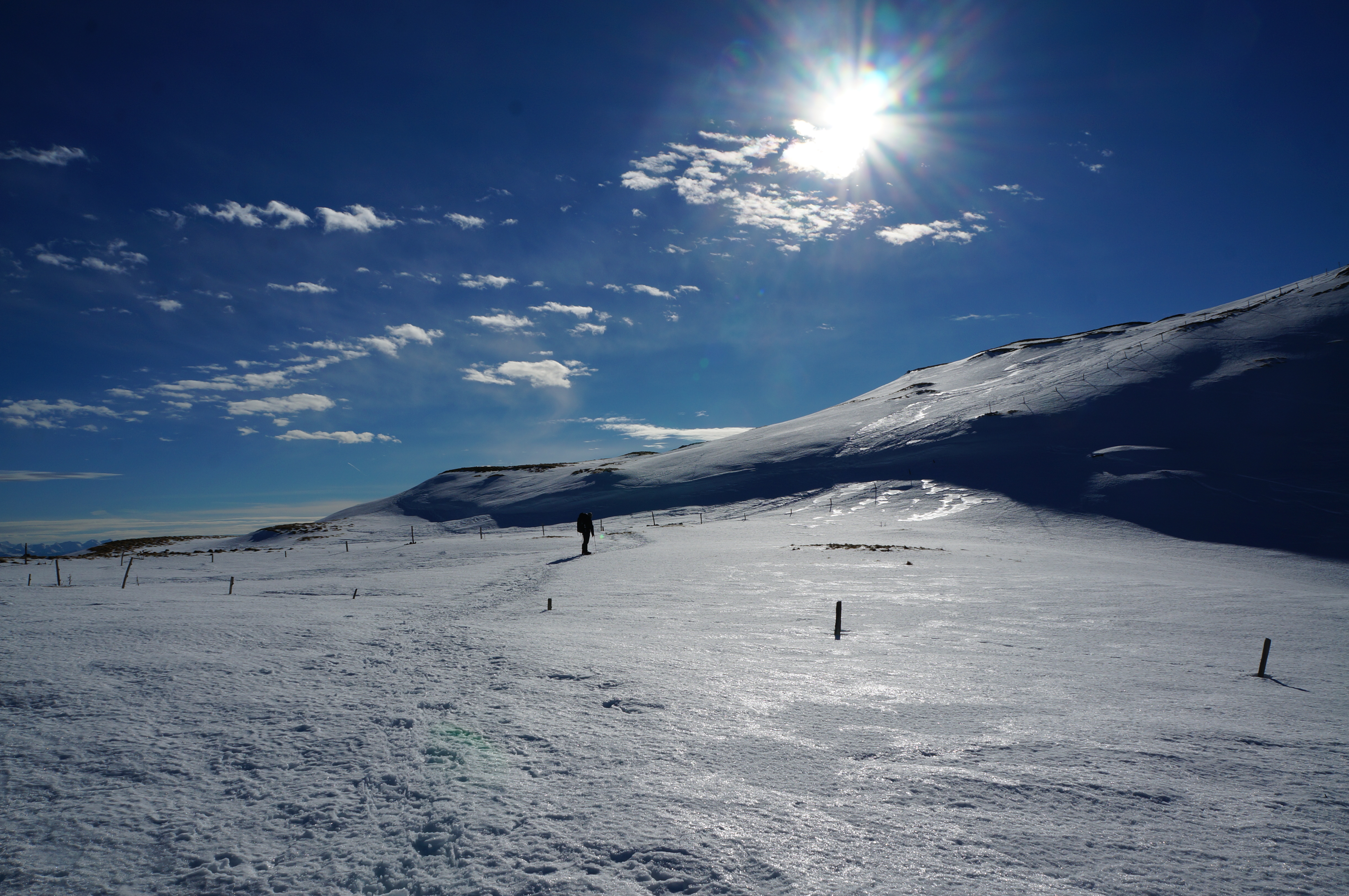 Winterwanderung durch die Französische Jura auf Schneeschuhen (21)