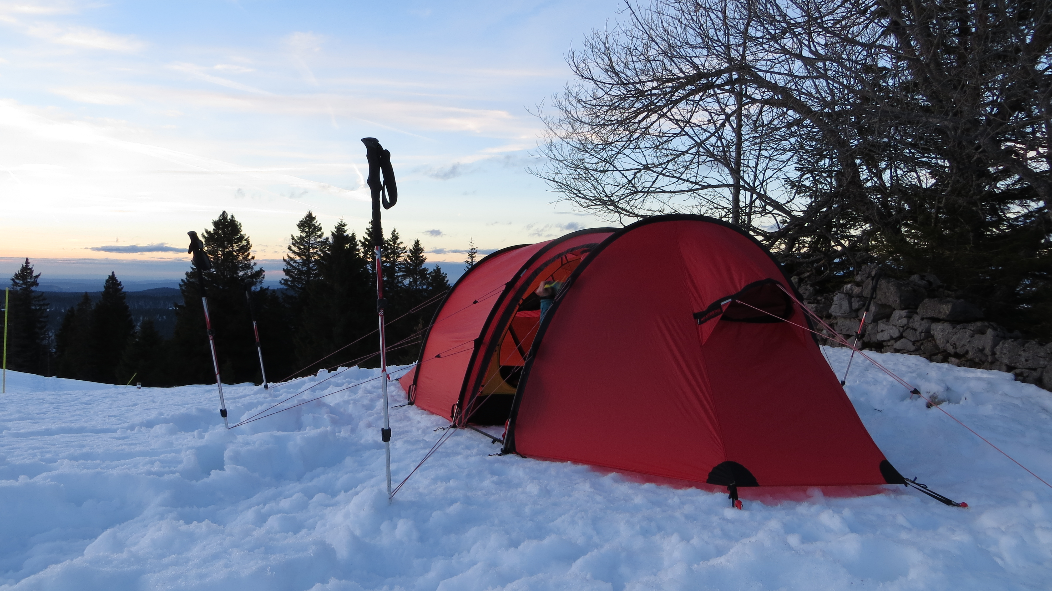 Winterwanderung durch die Französische Jura auf Schneeschuhen (23)