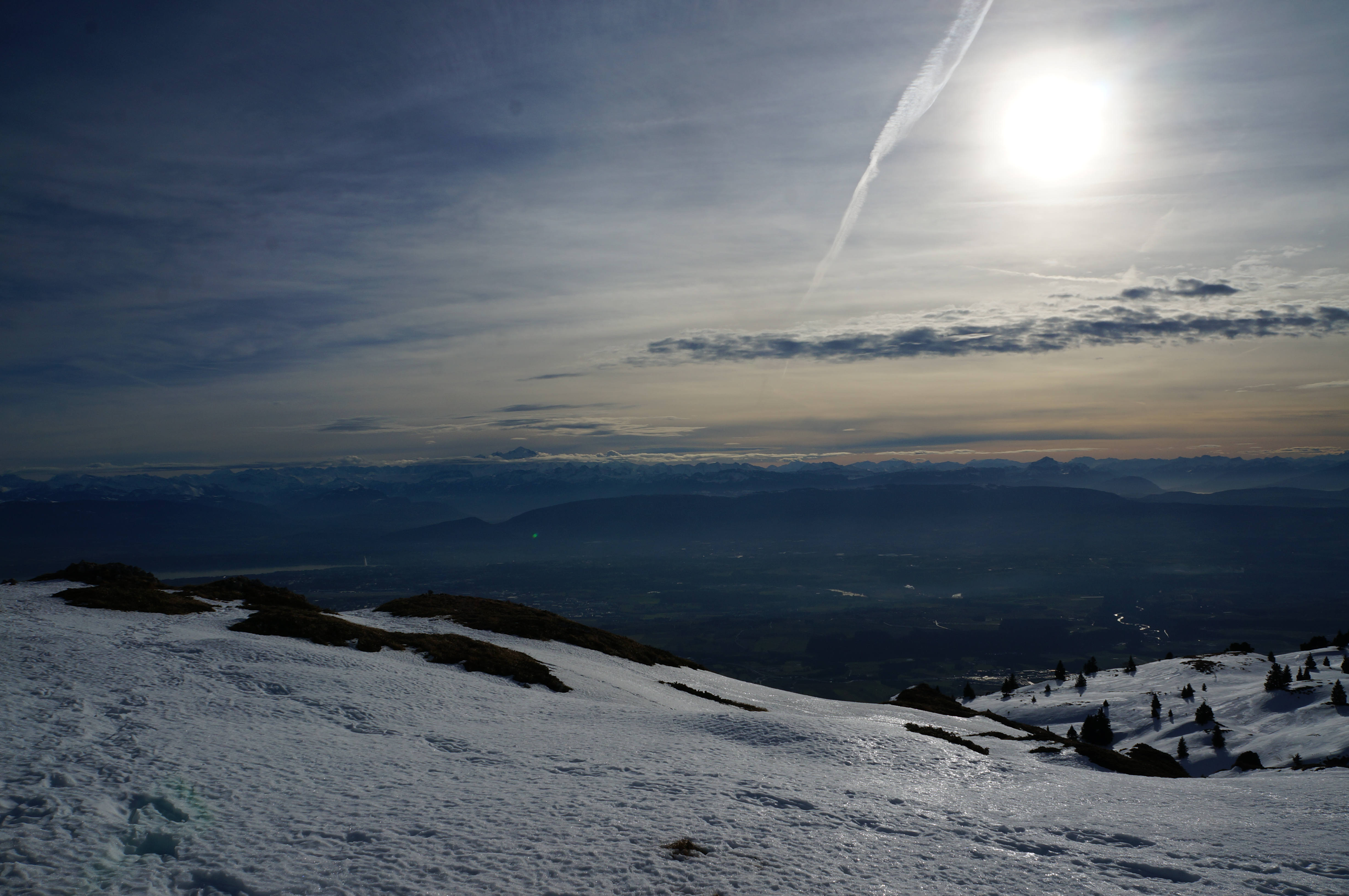 Winterwanderung durch die Französische Jura auf Schneeschuhen (26)