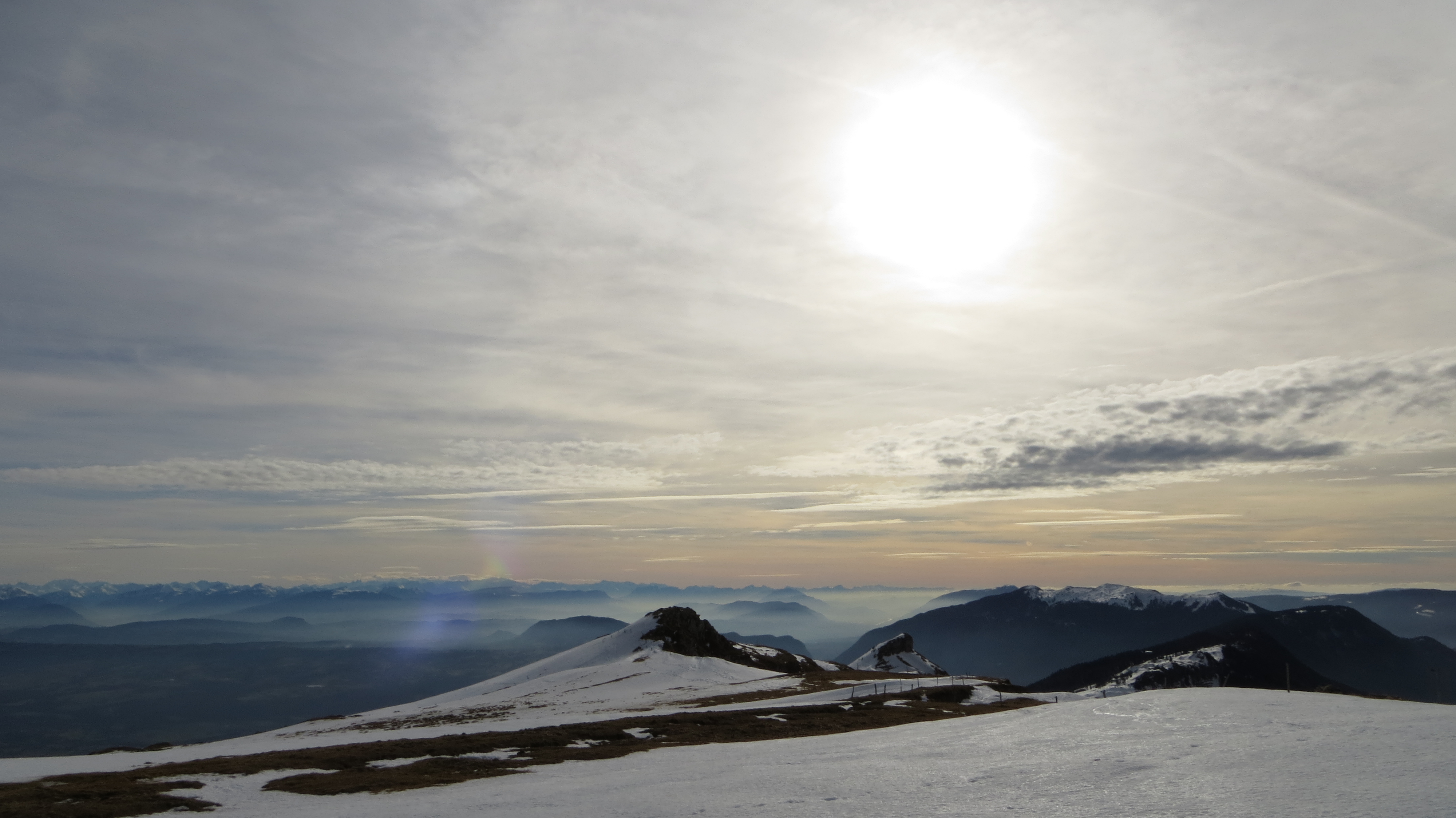 Winterwanderung durch die Französische Jura auf Schneeschuhen (29)