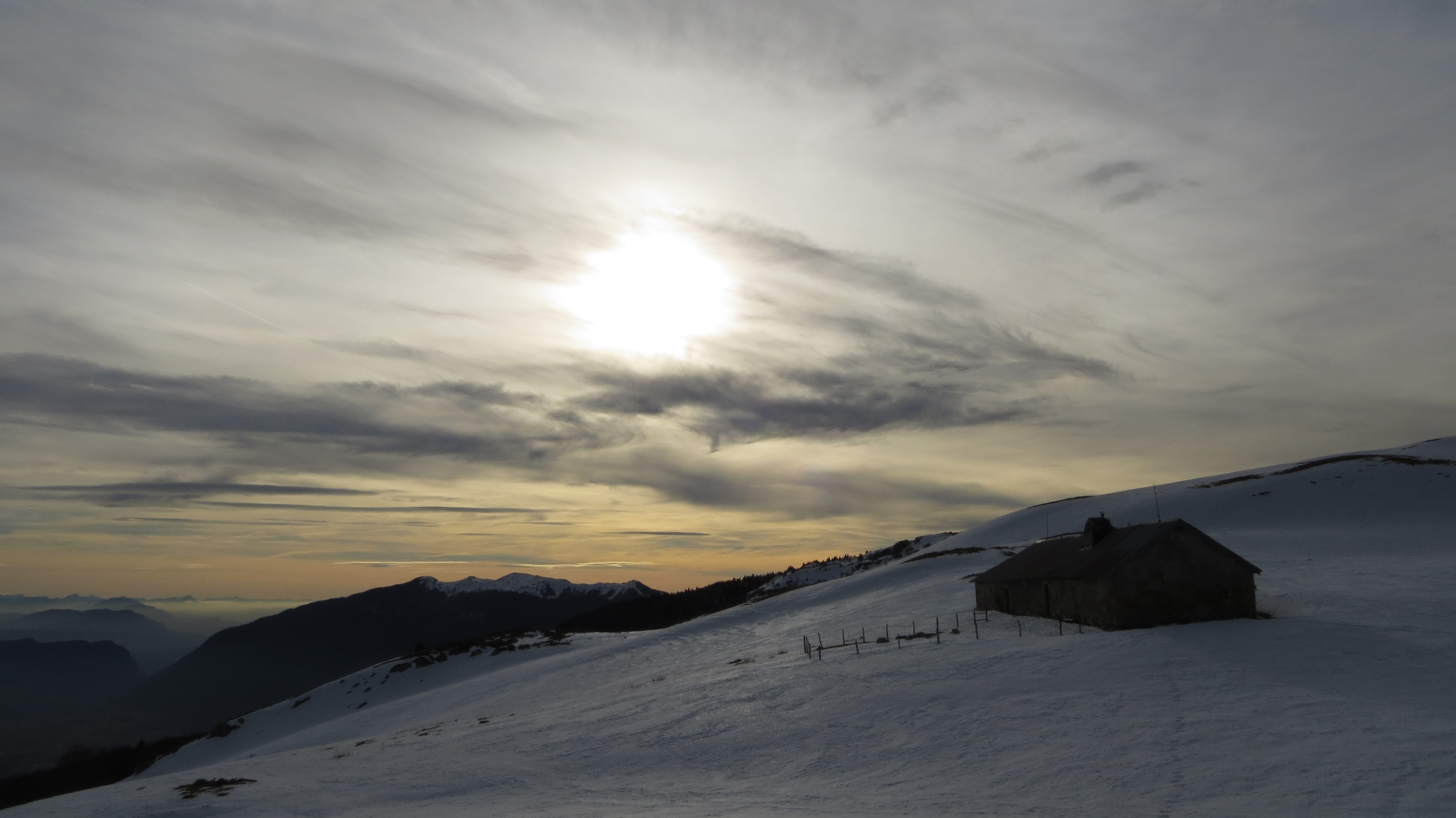 Winterwanderung durch die Französische Jura auf Schneeschuhen (31)