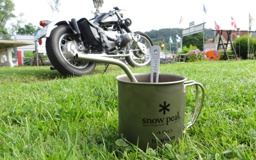 Snow Peak Titanium Straw - Der Strohhalm aus Titan