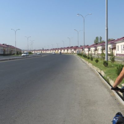Reihenhäuser in Usbekistan