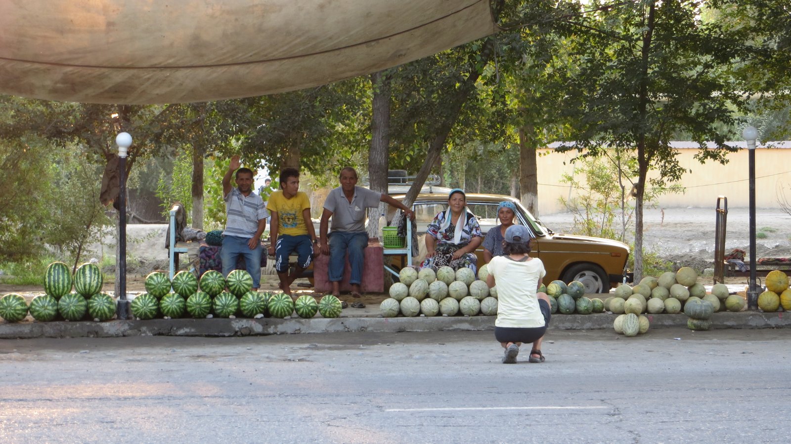 Melonen in Usbekistan